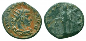Claudius II (268-270 AD). AE silvered Antoninianus

Condition: Very Fine

Weight: 3.40 gr
Diameter: 19 mm