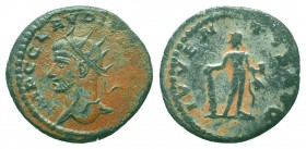 Claudius II (268-270 AD). AE silvered Antoninianus

Condition: Very Fine

Weight: 3.00 gr
Diameter: 20 mm