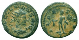 Claudius II (268-270 AD). AE silvered Antoninianus

Condition: Very Fine

Weight: 4.00 gr
Diameter: 20 mm