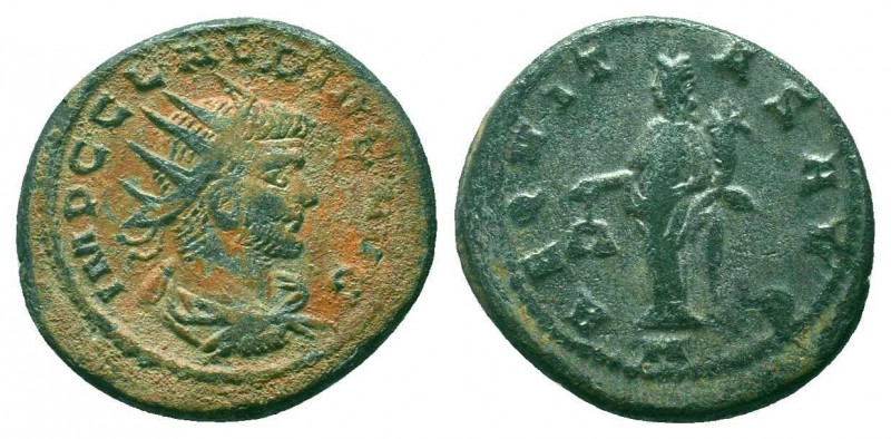 Claudius II (268-270 AD). AE silvered Antoninianus

Condition: Very Fine

Weight...