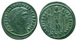 Constantine I (306-337 AD). AE Follis

Condition: Very Fine

Weight: 3.60 gr
Diameter: 23 mm