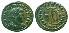 Constantine I (306-337 AD). AE Follis

Condition: Very Fine

Weight: 3.10 gr
Diameter: 21 mm
