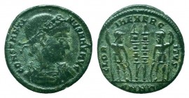 Constantine I (306-337 AD). AE Follis

Condition: Very Fine

Weight: 2.20 gr
Diameter: 17 mm
