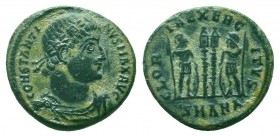 Constantine I (306-337 AD). AE Follis

Condition: Very Fine

Weight: 3.00 gr
Diameter: 18 mm