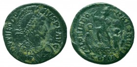 Theodosius I. A.D. 379-395. AE

Condition: Very Fine

Weight: 4.50 gr
Diameter: 22 mm