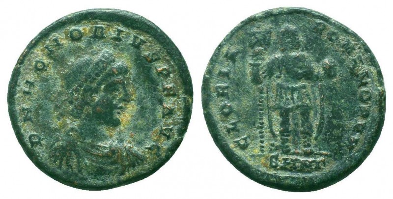 Honorius. A.D. 393-423. AE 

Condition: Very Fine

Weight: 5.20 gr
Diameter: 22 ...