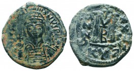BYZANTINE.Justinian I.527-565 AD, AE Follis. 

Condition: Very Fine

Weight: 18.30 gr
Diameter:34 mm