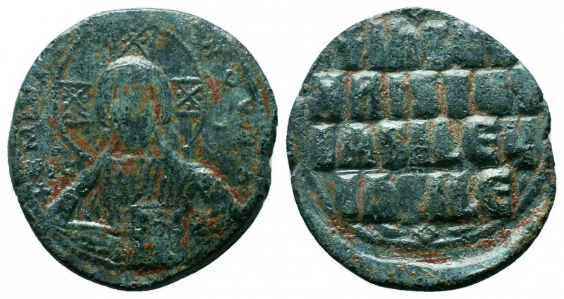 Constantine VIII, 976-1028 AD, AE Anonymous follis. Bust of Christ.

Condition: ...