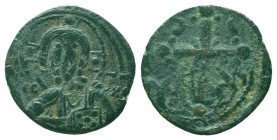 Anonymous follis. Depicting Christ. 10th - 12th C. AD, AE

Condition: Very Fine

Weight: 4.10 gr
Diameter: 22 mm