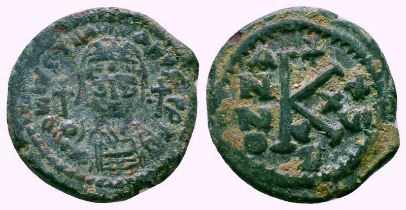 Justin I.518-527 AD, AE Half Follis. Constantinople mint.

Condition: Very Fine
...