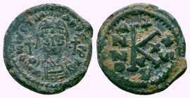 Justin I.518-527 AD, AE Half Follis. Constantinople mint.

Condition: Very Fine

Weight: 8.70 gr
Diameter: 26 mm