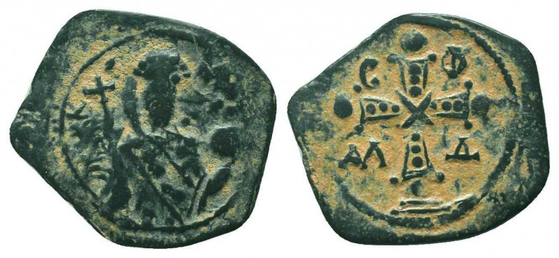 BYZANTINE.Alexius I, 1081-1118 AD. AE follis, Thessalonica mint.

Condition: Ver...