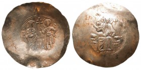 BYZANTINE.John II, 1118-1143 AD. Electrum aspron trachy. Constantinople mint.

Condition: Very Fine

Weight: 4.40 gr
Diameter: 32 mm
