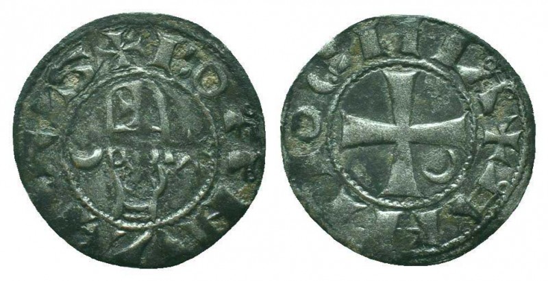 CRUSADERS, Antioch. Bohémond III. 1163-1201. AR Denier

Condition: Very Fine

We...