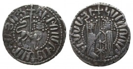 ARMENIA.Hetoum I and Zabel. 1226-1270. AR Tram.Sis mint

Condition: Very Fine

Weight: 3.00 gr
Diameter: 22 mm