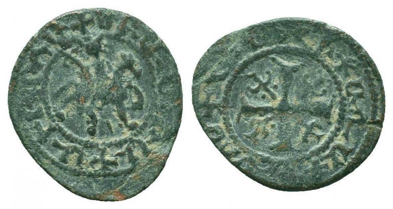 ARMENIA. Smpad.1296-1298 AD. AE Pogh. Sis mint.

Condition: Very Fine

Weight: 2...