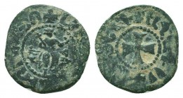 ARMENIA.Levon III.1301-1307 AD.AE Pogh.Sis mint

Condition: Very Fine

Weight: 1.40 gr
Diameter: 17 mm