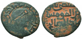 ZANGID OF SYRIA. al-Salih Isma'il, 1174-1181 AD, AE fals

Condition: Very Fine

Weight: 4.30 gr
Diameter: 21 mm