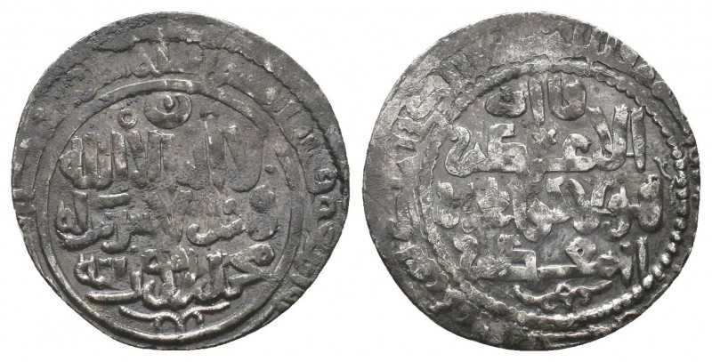 ILKHANID.Hulaqu 1256 - 1265 AD.AR Dirham

Condition: Very Fine

Weight: 2.50 gr
...