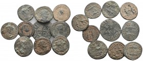 Ancient Roman Lot of 10 Antoninianus,

Condition: Very Fine

Weight: gr
Diameter: mm