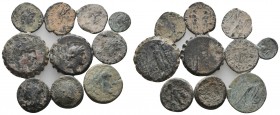 Ancient Roman Lot of 10 Greek Coins

Condition: Very Fine

Weight: gr
Diameter: mm