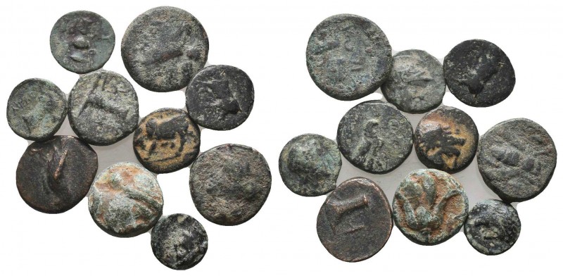 Ancient Roman Lot of 10 Greek Coins

Condition: Very Fine

Weight: gr
Diameter: ...