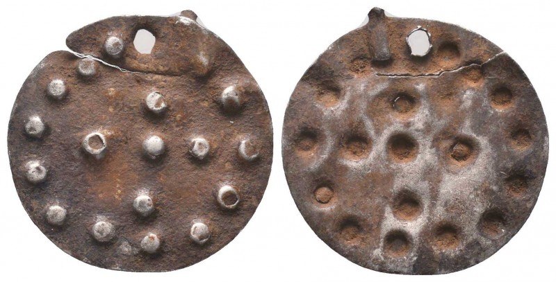 Crusaders silver cross pendant, Circa 10th-12th Century AD.

Condition: Very Fin...