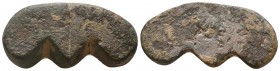 Anonymous. 4th-3rd century B.C. - Aes, Formatum. Siglos 

Condition: Very Fine

Weight: 64.40 gr
Diameter: 44 mm