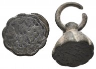 Islamic Stam Seal, Circa 9th-16th Century AD.

Condition: Very Fine

Weight: 11.00 gr
Diameter: 24 mm