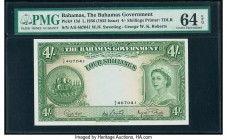 Bahamas Bahamas Government 4 Shillings 1936 (ND 1953) Pick 13d PMG Choice Uncirculated 64 EPQ. 

HID09801242017

© 2020 Heritage Auctions | All Rights...