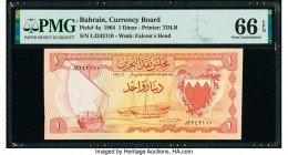 Bahrain Currency Board 1 Dinar 1964 Pick 4a PMG Gem Uncirculated 66 EPQ. 

HID09801242017

© 2020 Heritage Auctions | All Rights Reserve