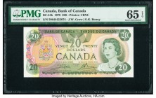 Canada Bank of Canada $20 1979 Pick 93b BC-54b PMG Gem Uncirculated 65 EPQ. 

HID09801242017

© 2020 Heritage Auctions | All Rights Reserve