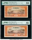 China Bank of China 1 Yuan 3.1935 Pick 76 S/M#C294-201 Two Examples PMG Choice Uncirculated 64 EPQ; Choice Extremely Fine 45. 

HID09801242017

© 2020...
