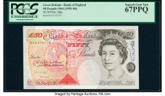 Great Britain Bank of England 50 Pounds 1994 (ND 1993-98) Pick 388a PCGS Superb Gem New 67PPQ. 

HID09801242017

© 2020 Heritage Auctions | All Rights...