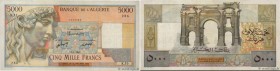 Country : ALGERIA 
Face Value : 5000 Francs 
Date : 22 janvier 1947 
Period/Province/Bank : Banque de l'Algérie 
Catalogue reference : P.105 
Alphabet...