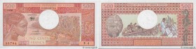 Country : CONGO 
Face Value : 500 Francs 
Date : 01 janvier 1983 
Period/Province/Bank : B.E.A.C. 
Department : République Populaire du Congo 
Catalog...