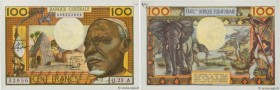 Country : EQUATORIAL AFRICAN STATES (FRENCH) 
Face Value : 100 Francs 
Date : (1962) 
Period/Province/Bank : B.C.E.A.E. 
Department : Tchad 
Catalogue...