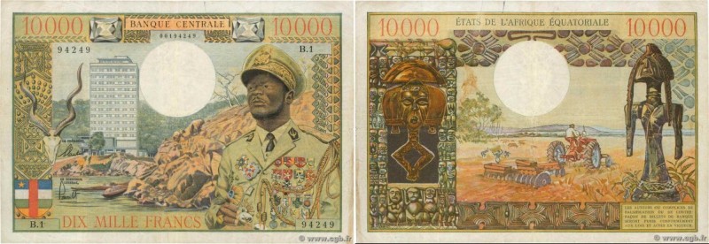 Country : EQUATORIAL AFRICAN STATES (FRENCH) 
Face Value : 10000 Francs 
Date : ...
