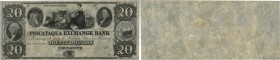 Country : UNITED STATES OF AMERICA 
Face Value : 20 Dollars Non émis 
Date : (1862) 
Period/Province/Bank : The Piscataqua Exchange Bank 
Department :...