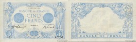 Country : FRANCE 
Face Value : 5 Francs BLEU 
Date : 01 septembre 1915 
Period/Province/Bank : Banque de France, XXe siècle 
Catalogue reference : F.0...