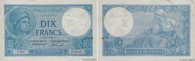 Country : FRANCE 
Face Value : 10 Francs MINERVE 
Date : 11 décembre 1917 
Period/Province/Bank : Banque de France, XXe siècle 
Catalogue reference : ...