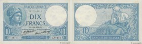 Country : FRANCE 
Face Value : 10 Francs MINERVE 
Date : 11 août 1932 
Period/Province/Bank : Banque de France, XXe siècle 
Catalogue reference : F.06...