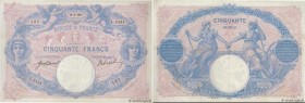 Country : FRANCE 
Face Value : 50 Francs BLEU ET ROSE 
Date : 14 mars 1914 
Period/Province/Bank : Banque de France, XXe siècle 
Catalogue reference :...