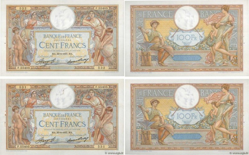 Country : FRANCE 
Face Value : 100 Francs LUC OLIVIER MERSON grands cartouches C...