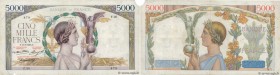 Country : FRANCE 
Face Value : 5000 Francs VICTOIRE 
Date : 11 juillet 1935 
Period/Province/Bank : Banque de France, XXe siècle 
Catalogue reference ...