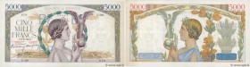 Country : FRANCE 
Face Value : 5000 Francs VICTOIRE Impression à plat 
Date : 12 octobre 1939 
Period/Province/Bank : Banque de France, XXe siècle 
Ca...