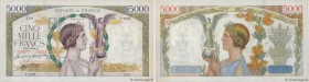 Country : FRANCE 
Face Value : 5000 Francs VICTOIRE Impression à plat 
Date : 23 mars 1944 
Period/Province/Bank : Banque de France, XXe siècle 
Catal...