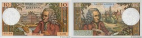 Country : FRANCE 
Face Value : 10 Francs VOLTAIRE 
Date : 06 août 1964 
Period/Province/Bank : Banque de France, XXe siècle 
Catalogue reference : F.6...