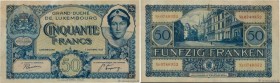 Country : LUXEMBOURG 
Face Value : 50 Francs 
Date : 01 octobre 1932 
Period/Province/Bank : Grand-Duché de Luxembourg 
Catalogue reference : P.38a 
A...