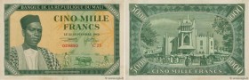 Country : MALI 
Face Value : 5000 Francs 
Date : 22 septembre 1960 
Period/Province/Bank : Banque de la République du Mali 
Catalogue reference : P.5 ...